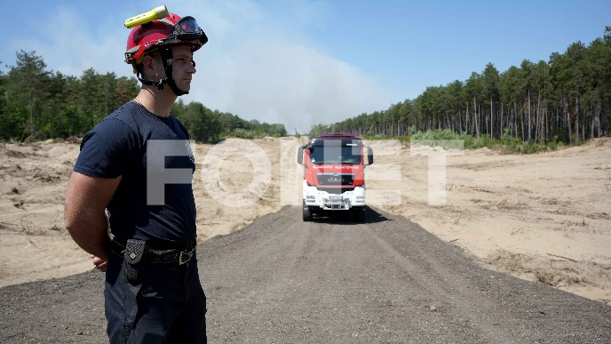 Nema širenja požara u peščari